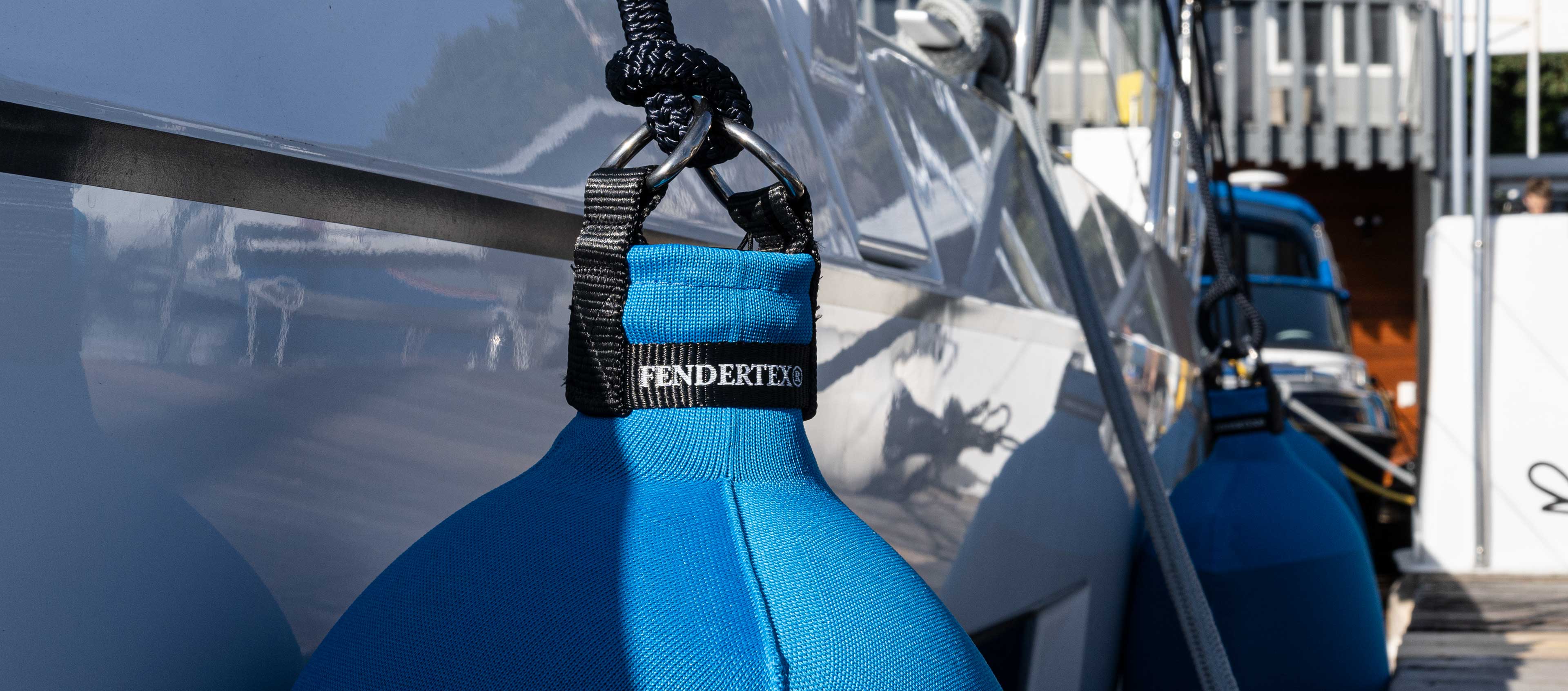 Customize your Fendertex fender to enhance the look of your boat