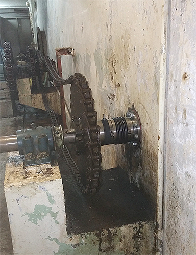PSS Shaft Seal installed in water treatment plant