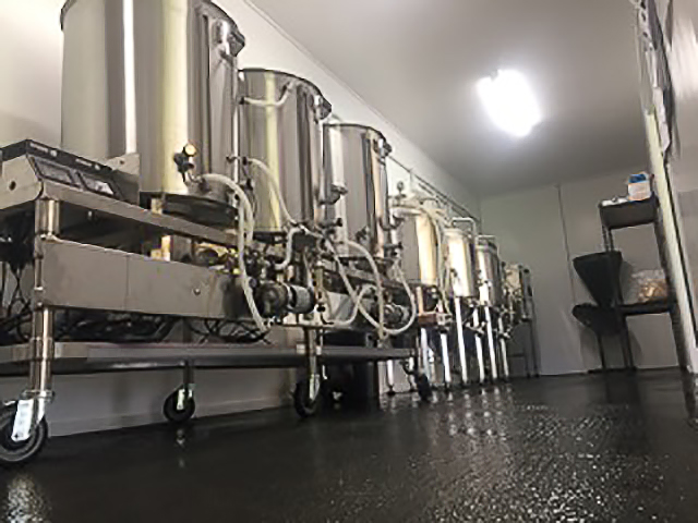 KiwiGrip used in a brewery