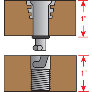 1 inch panel