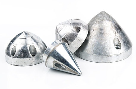Zinc and aluminum anodes for Max-Prop propellers