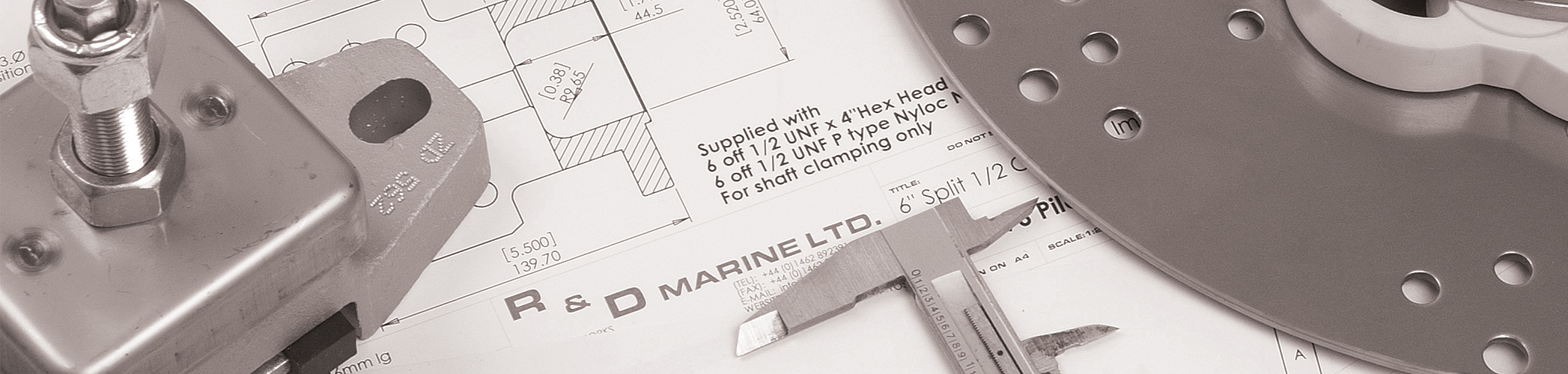 R&D Marine product banner